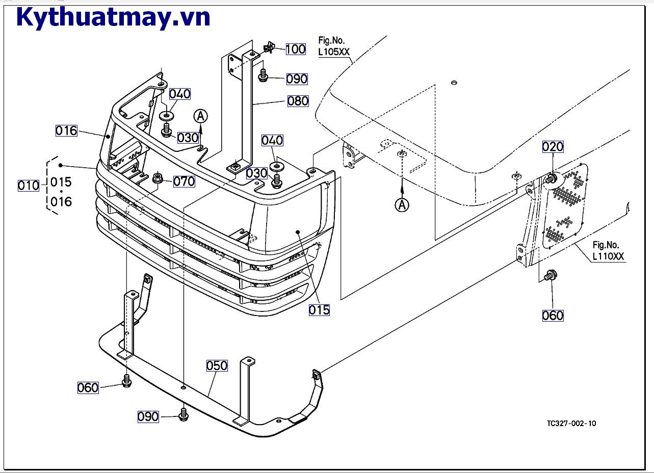 Nắp đậy máy/ Ca bô